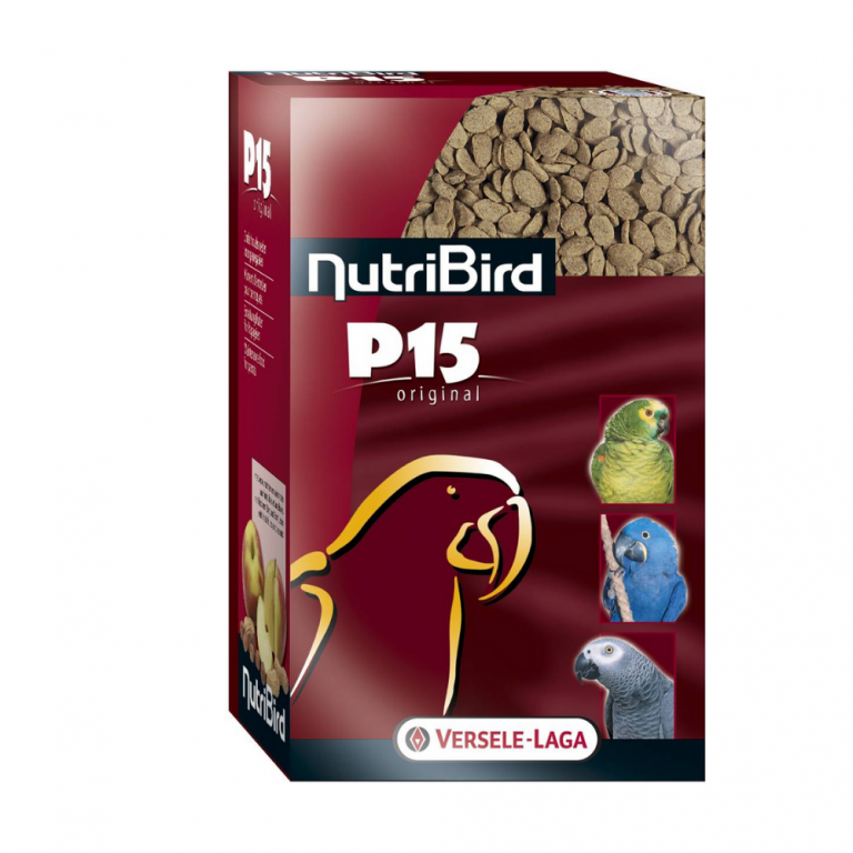 ⁦כופתיות פירות לציפור גדולה אוריגינל (חום) Nutribird P-15⁩ – תמונה ⁦1⁩