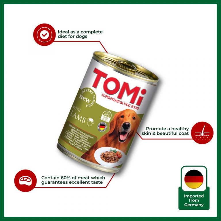 ⁦טומי שימורים מזון מלא לכלב 400 גרם Tomi⁩ – תמונה ⁦1⁩