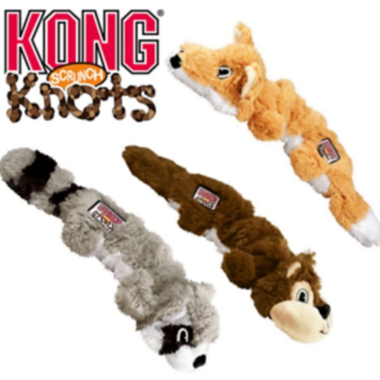 ⁦קונג צעצוע לעיס עם קשר KONG Scrunch Knots⁩ – תמונה ⁦1⁩
