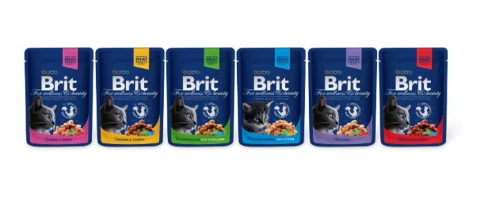 ⁦בריט פרימיום פאוץ' לחתול במגוון טעמים Brit Premium⁩ – תמונה ⁦2⁩