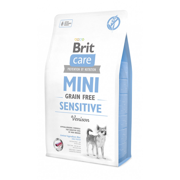 468356353 בריט קר מיני נטול דגנים בוגר סנסטיב 2 ק"ג Brit Care – תמונה 1