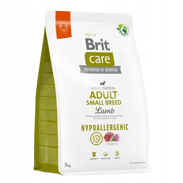 ⁦בריט קר כלב בוגר מגזע קטן 3 ק"ג כבש ואורז Brit Care⁩ – תמונה ⁦1⁩