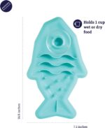 פאן פידר שטיחון דג+קערה Petstages – תמונה 2