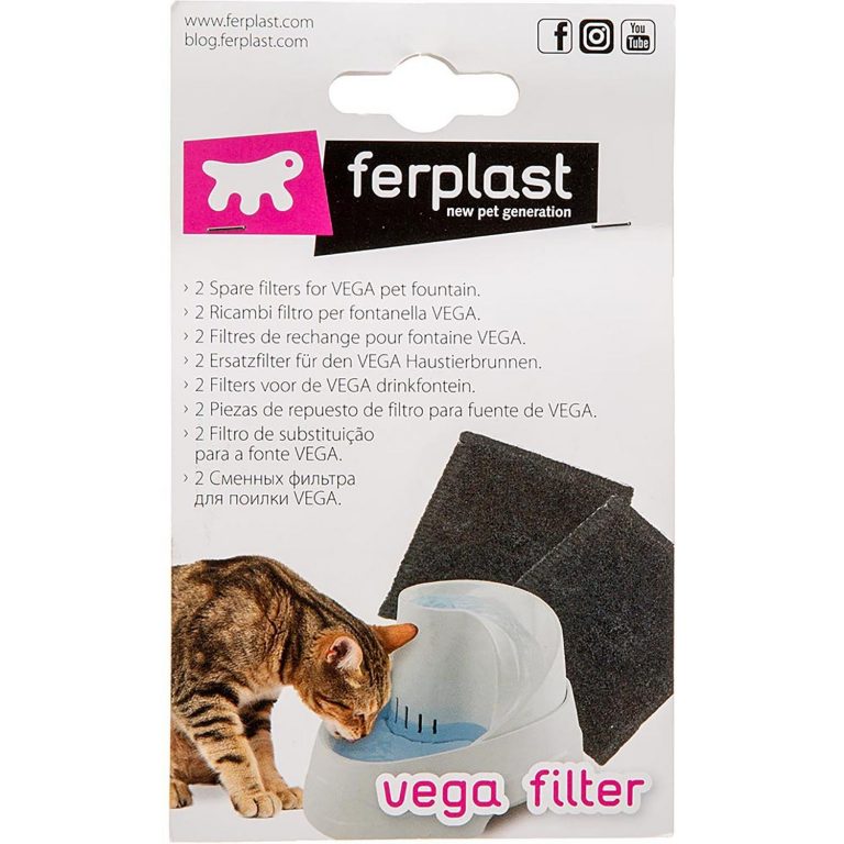 ⁦מזרקת מים 2 ליטר וגה Ferplast⁩ – תמונה ⁦2⁩