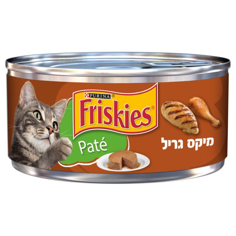 ⁦שימורי פריסקיז פטה מיקס גריל 156 גרם Friskies⁩ – תמונה ⁦1⁩