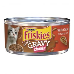 שימורי פריסקיז עוף ברוטב עשיר 156 גרם Friskies