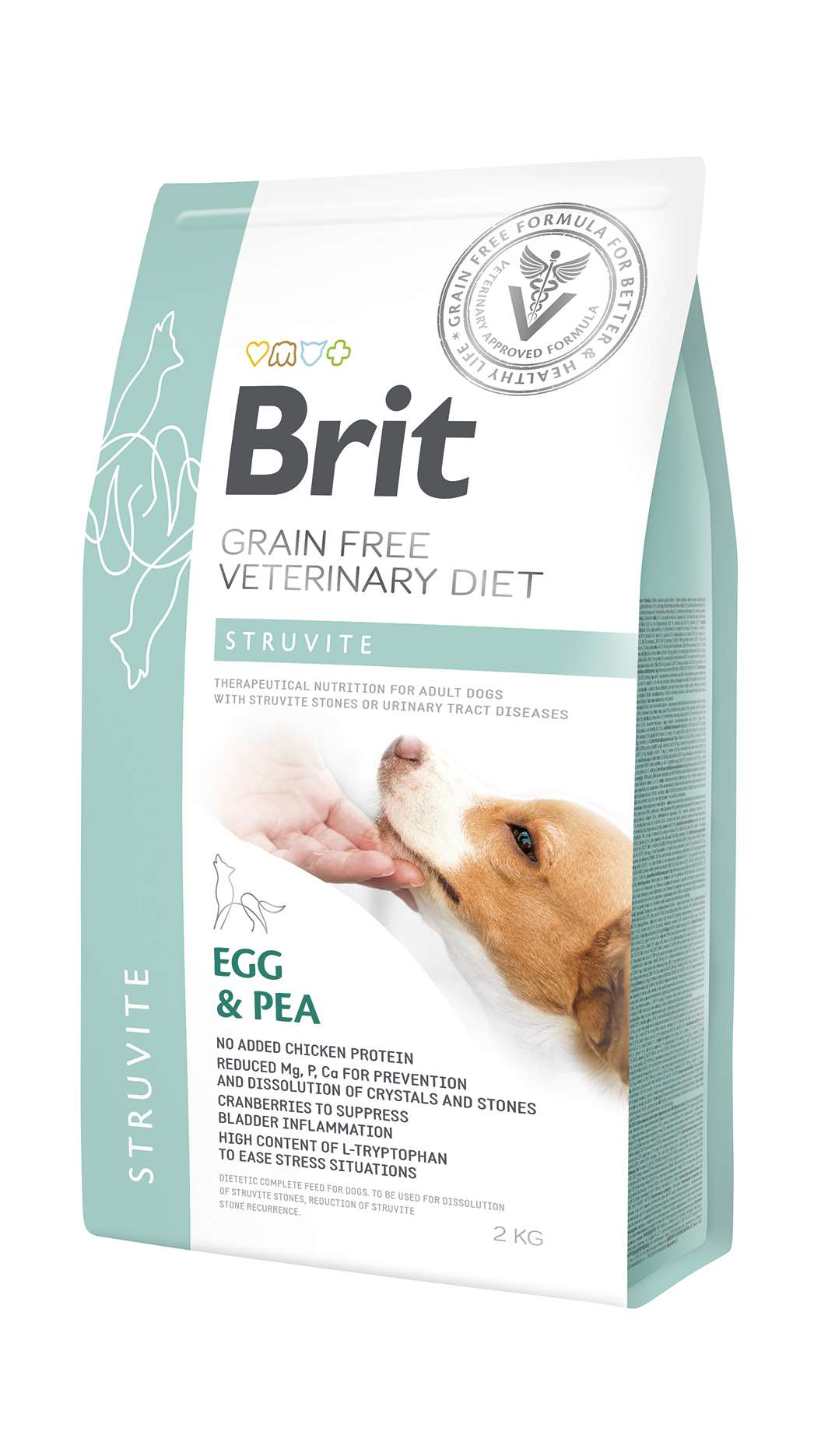 3D_18427_Brit_VD_DOG_struvite_2-kg.jpg בריט תזונה וטרינרית לכלבים סטרווייט 2 ק"ג Brit Veterinary Diet – תמונה 1