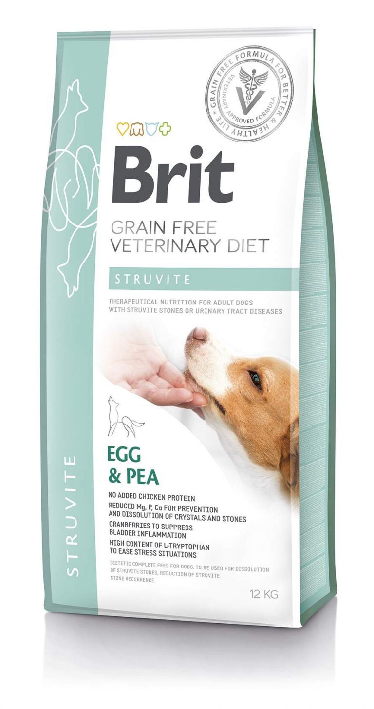 ⁦בריט תזונה וטרינרית לכלבים סטרווייט 12 ק"ג Brit Veterinary Diet⁩ – תמונה ⁦1⁩