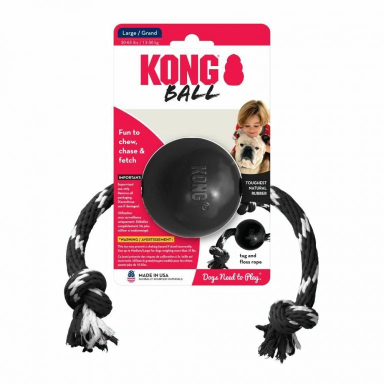 ⁦קונג אקסטרים כדור עם חבל KONG⁩ – תמונה ⁦2⁩