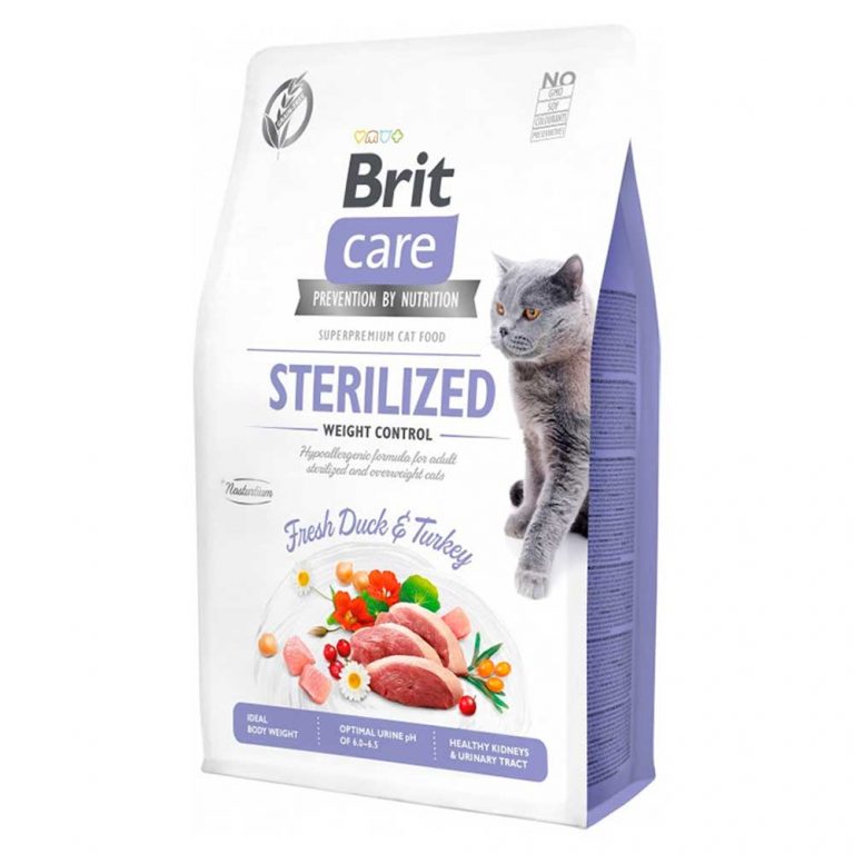 ⁦בריט קר חתול בוגר מסורס לייט נטול דגנים 7 ק"ג Brit Care⁩ – תמונה ⁦1⁩