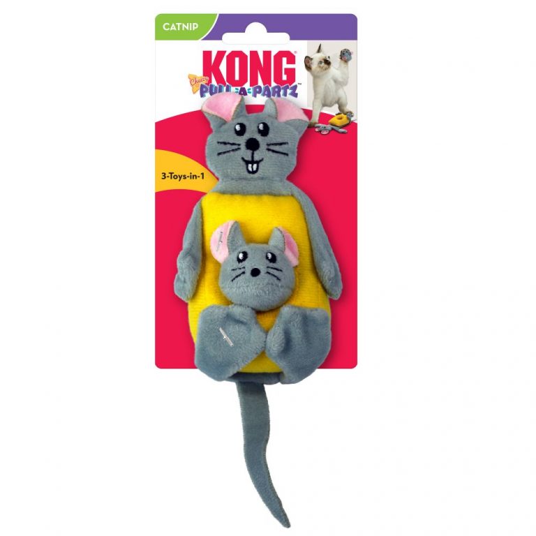 ⁦קונג פול ציזי משחק לחתול עכברון עם גבינה Kong⁩ – תמונה ⁦1⁩