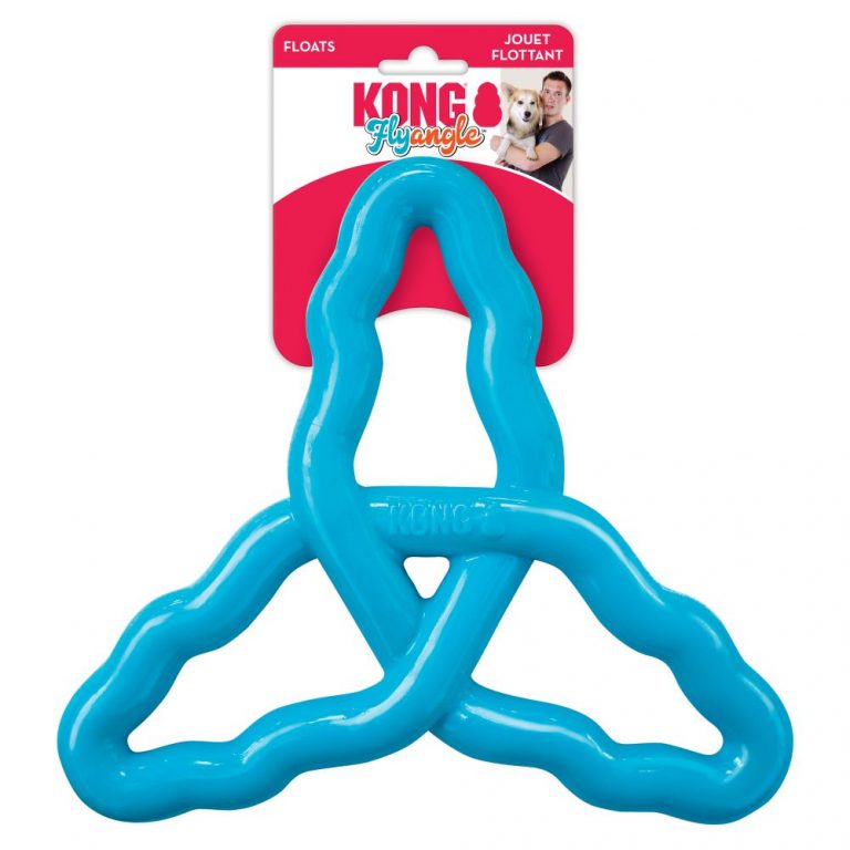 ⁦קונג פליינגל משחק לכלב כתום / תכלת KONG⁩ – תמונה ⁦2⁩