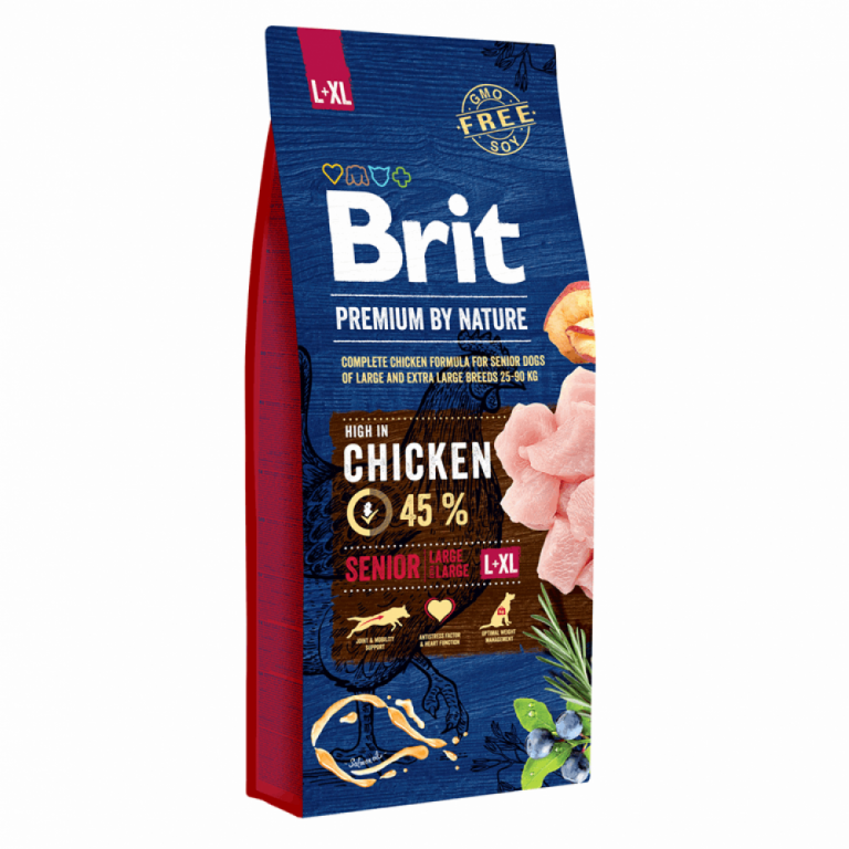 ⁦בריט פרימיום כלב מבוגר גזע גדול 15 ק"ג עוף Brit Premium⁩ – תמונה ⁦1⁩