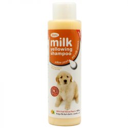 שמפו קוקוס ואפרסק לפרווה חומה 400 מ"ל Milk