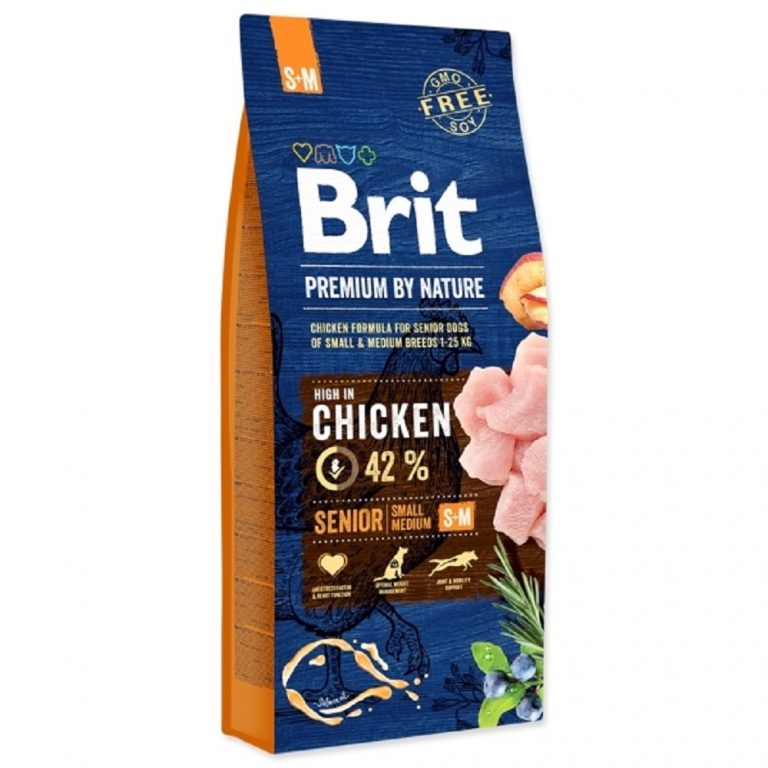 ⁦בריט פרימיום כלב מבוגר גזע בינוני 15 ק"ג עוף Brit Premium⁩ – תמונה ⁦1⁩