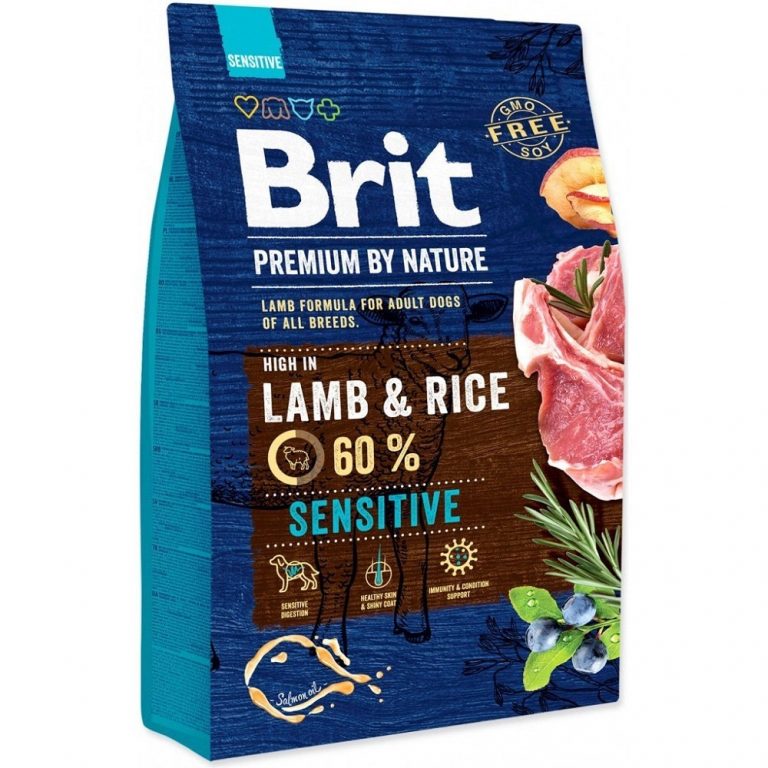 ⁦בריט פרימיום כלב בוגר 3 ק"ג על בסיס כבש ואורז - Brit Premium⁩ – תמונה ⁦1⁩