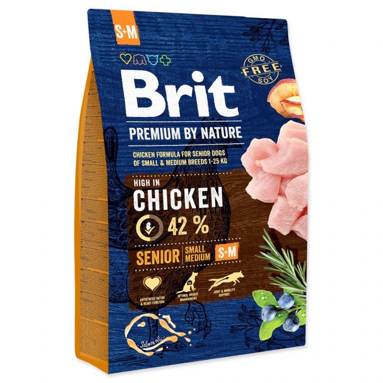 ⁦בריט פרימיום כלב מבוגר גזע בינוני 3 ק"ג עוף Brit Premium⁩ – תמונה ⁦1⁩