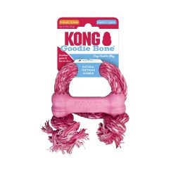 ⁦קונג עצם גודיז לגורים עם חבל KONG⁩ – תמונה ⁦5⁩
