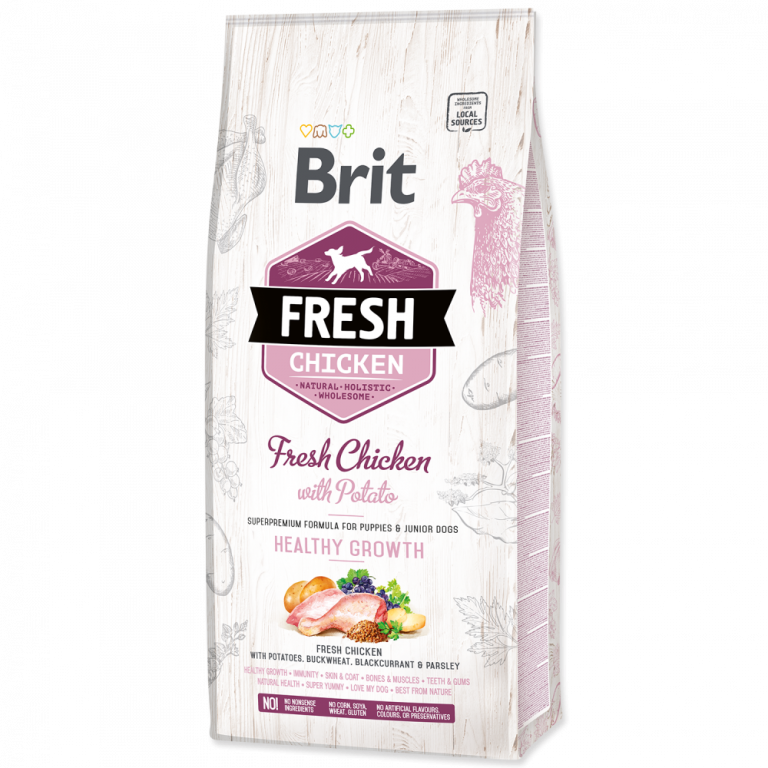 ⁦בריט פרש כלב גור עוף ודוחן 2.5 ק"ג Brit Fresh⁩ – תמונה ⁦1⁩