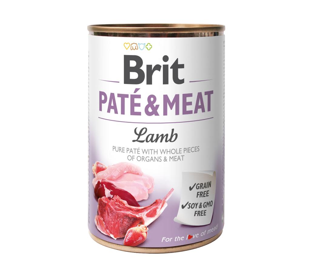 lamb-1.jpeg בריט שימורים בשר ופטה כבש 400 גרם Brit – תמונה 1