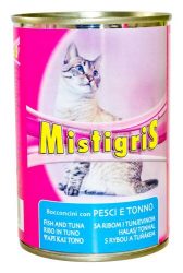 ⁦שימורי מיסטיגריס לחתול 400 גרם - 3 ב 10 ש"ח Mistigris⁩ – תמונה ⁦4⁩