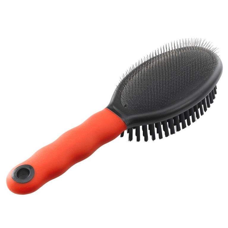 ⁦מברשת 5950 דו צדדית עגולה Ferplast⁩ – תמונה ⁦1⁩