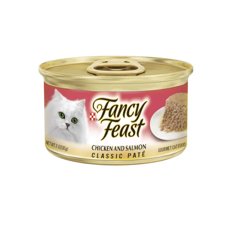 ⁦פנסי פיסט פטה עוף וסלמון Fancy Feast⁩ – תמונה ⁦1⁩