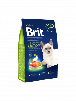 בריט פרימיום חתול מסורס סלמון 1.5 ק"ג Brit Premium
