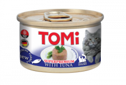 טומי פטה לחתול טונה 85 גרם TOMI