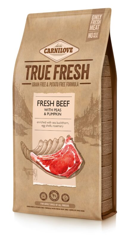 קרנילאב True Fresh בוגר ע"ב בקר 1.4 ק"ג