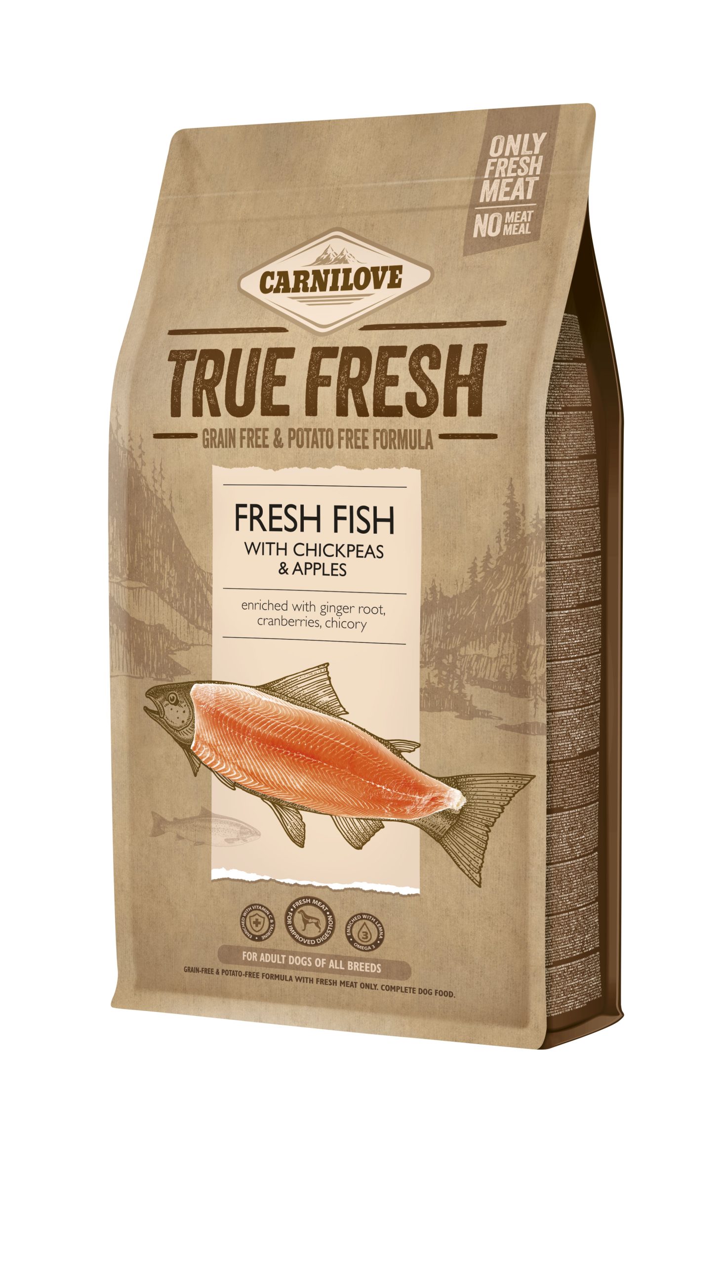 fish_1,4_kg_3D קרנילאב True Fresh בוגר ע"ב דגים 11.4 קג – תמונה 1