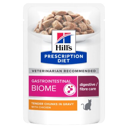 מזון רפואי פאוצ' Hill's biome לחתול