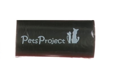 Cat_496606_1259 רול שקיות לאיסוף צרכים 20 יחידות שחור PetsProject – תמונה 1