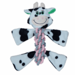 ⁦בובות חבל צמה אפרוח ופרה  Pets Project⁩ – תמונה ⁦2⁩