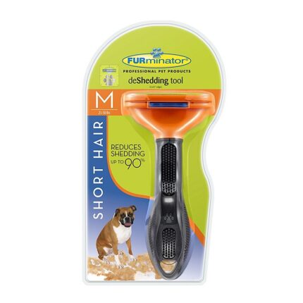 מסרק פרמינטור לכלב M פרווה קצרה FURminator