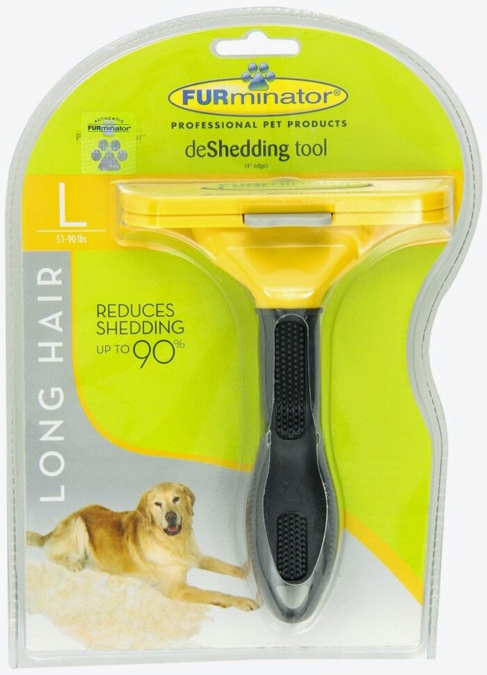 ⁦מסרק פרמינטור לכלב L פרווה ארוכה FURminator⁩ – תמונה ⁦1⁩