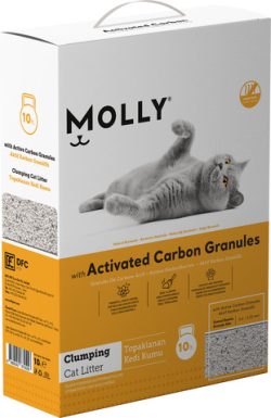 מולי חול מתגבשת פחם 10 ליטר Molly