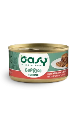 שימורי אואסי פטה בקר וירקות 85 גרם Oasy TERRINA