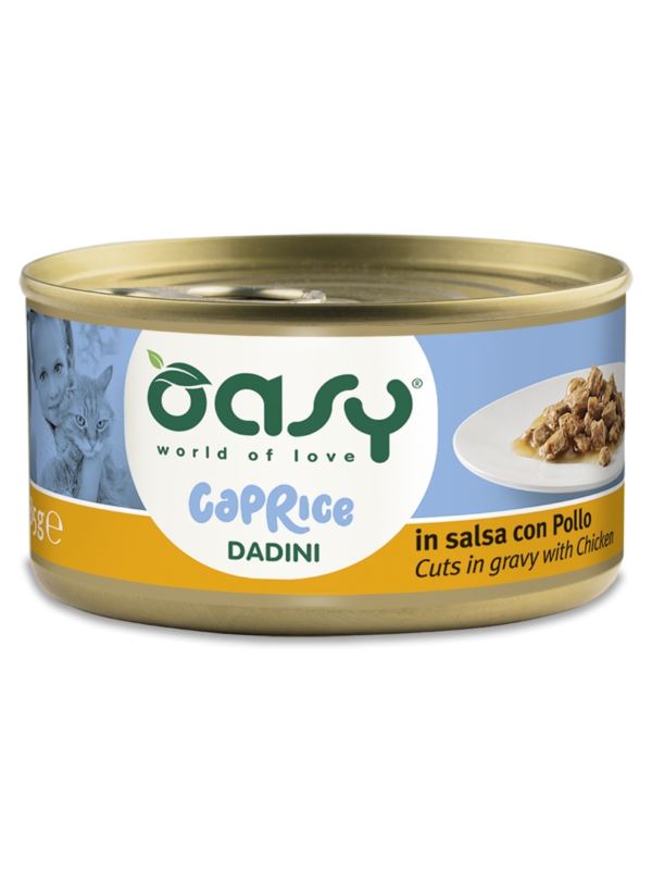 אואסי עוף ברוטב שימורי אואסי עוף ברוטב 85 גרם Oasy DADINI – תמונה 1