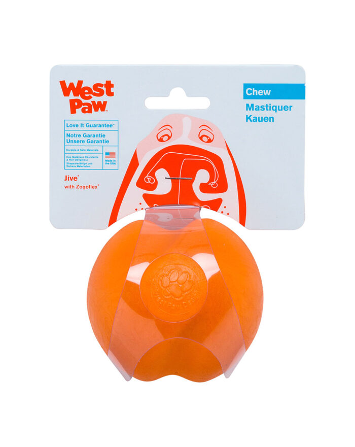 ⁦ווסט פאו ג`ייב L כתום West Paw⁩ – תמונה ⁦1⁩