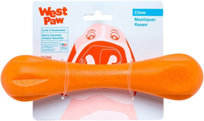 ⁦ווסט פאו הרלי L כתום West Paw⁩ – תמונה ⁦1⁩