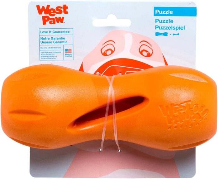 ⁦ווסט פאו קוויזל S כתום West Paw⁩ – תמונה ⁦1⁩