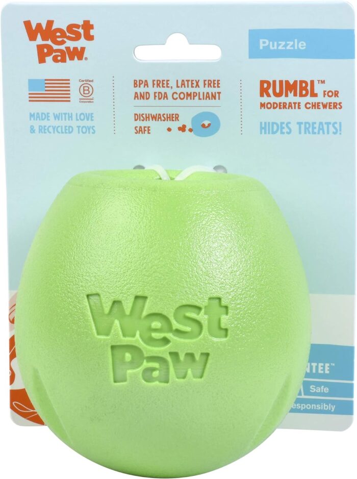 ⁦ווסט פאו רמבל L ירוק  West Paw⁩ – תמונה ⁦1⁩