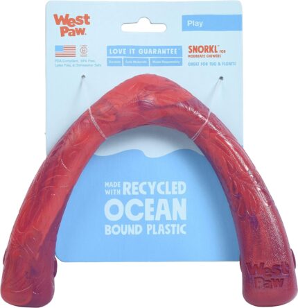 ווסט פאו שנורקל L ורוד West Paw