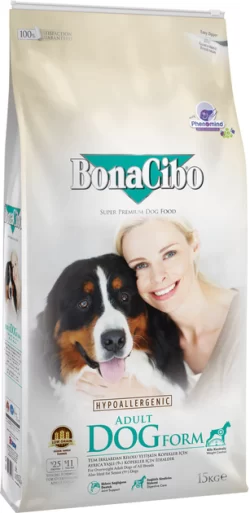 בונאסיבו לכלב סניור לייט עוף ואנשובי 15 ק"ג BonaCibo