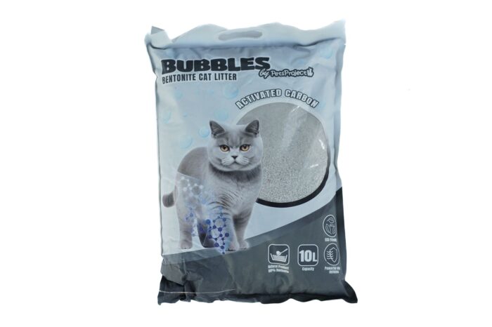 ⁦באבל חול בנטונייט טבעי 10 ליטר BUBBLES⁩ – תמונה ⁦1⁩
