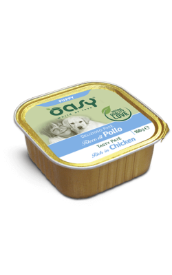 מעדן אואסי פטה עוף לגורים 150 גרם OASY