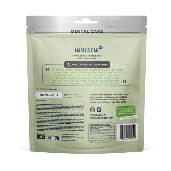 Dental_M-L_dos_1094bd65-f976-4ba8-a56b-45d5eeaad0a8_600x MARLY&DAN חטיף דנטלי L/M לכלבים 7 יחידות 140 גרם – תמונה 3
