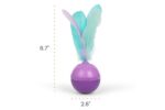 ⁦כדור חטיפים נוצה Petstages⁩ – תמונה ⁦2⁩