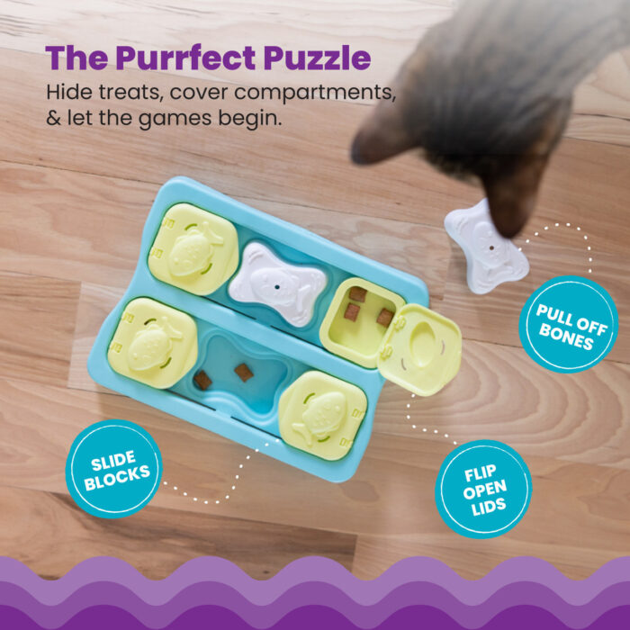 ⁦משחק חשיבה קאט בריק רמה 2 Petstages⁩ – תמונה ⁦4⁩